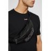 Hugo Boss Recycled-nylon belt bag with layered logo print 4063534404801 Black
