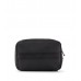 Hugo Boss Zipped washbag in recycled fabric with signature stripe 4063536091153 Black