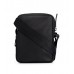 Hugo Boss Reporter bag in recycled fabric with rubber logo patch 4063536373938 Black