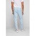 Hugo Boss Cotton-blend slim-fit trousers with side-seam tape 50472403-453 Light Blue