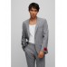 Hugo Boss Slim-fit suit in micro-patterned performance-stretch fabric 50474242-030 Grey