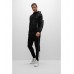Hugo Boss Cotton-blend tracksuit with piping and logos 50477193-001 Black