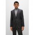 Hugo Boss Regular-fit suit in virgin-wool twill 50479545-021 Dark Grey