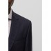 Hugo Boss Slim-fit suit in micro-patterned virgin wool serge 50482914-404 Dark Blue