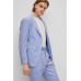 Hugo Boss Slim-fit suit in melange linen and virgin wool 50488382-492 Light Blue