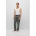 Hugo Boss Cotton-poplin pyjama bottoms with check and logo waistband 50491168-343 Patterned