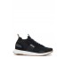 Hugo Boss Structured-knit sock trainers with branding 50498245-014 Black