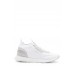 Hugo Boss Structured-knit sock trainers with branding 50498245-100 White
