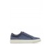 Hugo Boss Suede lace-up trainers with branded loop 50499897-430 Blue