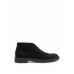 Hugo Boss Suede desert boots with signature-stripe detail 50500234-001 Black